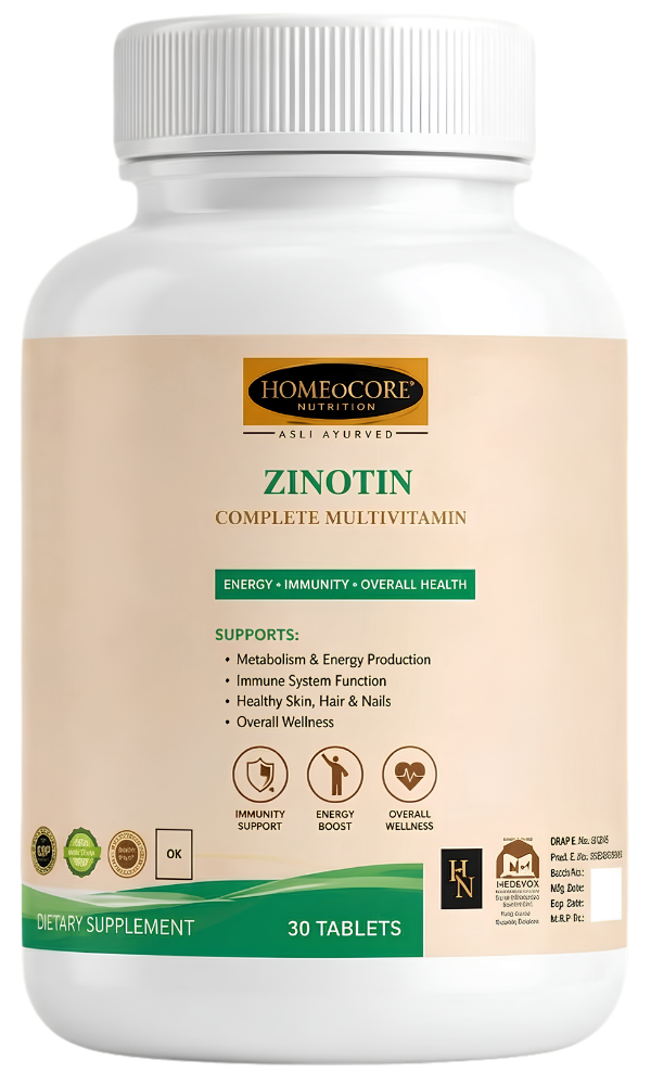 Homeocore supplement bottle